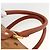 MCM Vicetos Logogram Borsa a Mano in Pelle PVC Marrone Oro Auth bs33817 D'oro - vista 8