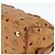 MCM Vicetos Logogram Borsa a Mano in Pelle PVC Marrone Oro Auth bs33817 D'oro - vista 9