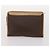 Céline Borsa in tela Macadam CELINE in pelle PVC 3 pezzi marrone beige Auth fm5164 - vista 15
