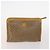 Céline Borsa in tela Macadam CELINE in pelle PVC 3 pezzi marrone beige Auth fm5164 - vista 2
