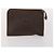 Céline Borsa in tela Macadam CELINE in pelle PVC 3 pezzi marrone beige Auth fm5164 - vista 8