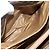 Céline Borsa a Spalla in Tela Macadam CELINE in Pelle PVC Marrone Oro Auth ka2871 D'oro - vista 21