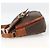 Céline Borsa a Spalla in Tela Macadam CELINE in Pelle PVC Marrone Oro Auth bs33742 D'oro - vista 3