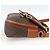 Céline Borsa a Spalla in Tela Macadam CELINE in Pelle PVC Marrone Oro Auth bs33742 D'oro - vista 4