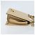 Borsa a Spalla Gancini in Pelle Beige Oro Auth 171532 di Salvatore Ferragamo - vista 3