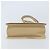 Borsa a Spalla Gancini in Pelle Beige Oro Auth 171532 di Salvatore Ferragamo - vista 5