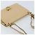 Borsa a Spalla Gancini in Pelle Beige Oro Auth 171532 di Salvatore Ferragamo - vista 6