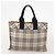 Borsa in nylon Burberry Nova Check Blue Label 5 pezzi Nero Blu Auth fm5240 Beige - vista 12