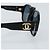Gafas de sol CHANEL de plástico Negro CC Auth bs33724 - vista 8