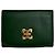 Vintage Givenchy Leather Card Holder Green