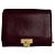 Vintage Givenchy Ostrich Leather Wallet Purple