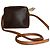 Céline Vintage Celine Paris Triomphe Monogramm Leder Schultertasche Braun