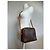 Céline Vintage Celine Paris Triomphe Monogramm Leder Schultertasche Braun - Ansicht 6