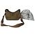 Vintage Gucci Croissant Canvas Monogram Multiway Tasche Gold Beige