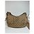 Vintage Gucci Croissant Canvas Monogram Multiway Tasche Gold Beige - Ansicht 14