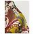 Etro Vintage Emilio Pucci abstraktes Seidenhemd Mehrfarbig 40/L Mehrfarben - Ansicht 4