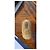 Accendino ovale a strisce a zigzag Cartier Gold hardware - vista 3