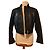 Zadig & Voltaire Bunta de cuero reversible Negro
