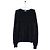 Dior Homme von Kris van Assche SS09 Fuzzy Boucle Strickpullover Schwarz