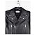 Saint Laurent AW17 Perfecto Biker Patch Lederjacke Schwarz - Ansicht 3