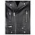 Saint Laurent AW17 Perfecto Biker Patch Lederjacke Schwarz - Ansicht 6