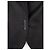 Blazer a rayas con pin de insignia bordado Safety Pin de Balmain por Decarnin SS11 - vista 4