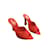 Mule Suite Saint Laurent Arancione