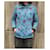 Giacca Givenchy blu in cotone e lino  - vista 1
