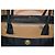 Borsa a mano Pierre Balmain in tessuto nero e marrone - vista 5