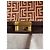 Pochette Vintage Pierre Balmain - Tela Monogramma e Pelle - Ultra Rara con Chiave Marrone D'oro Gold hardware - vista 16