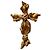 Christian Lacroix Collana Pendente Croce Oro Metallo D'oro
