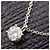 Tiffany & Co Tiffany PT950 Solitär-Diamant-Halskette Silber - Ansicht 7