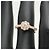 Autre Marque 750PG Ponte Vecchio Blumen-Diamantring Golden - Ansicht 8