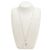 Collana in perle e diamanti con motivo piuma in oro bianco K14 Mikimoto Argento - vista 7
