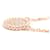 Van Cleef & Arpels 18K Pink Gold Perlee Small Diamond Necklace Golden  - view 4