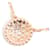 Van Cleef & Arpels 18K Pink Gold Perlee Small Diamond Necklace Golden  - view 5