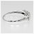 Autre Marque Pt900 Platin 5P Diamantring Silber - Ansicht 9