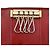 Louis Vuitton Multicles 4 Monogram Vernis Key Case Red - view 10