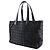 Timeless Borsa tote in nylon della nuova linea di viaggio di Chanel Nero - vista 2