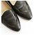 Gucci Leder Slipper Braun Bronze - Ansicht 4