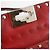 Borsa a Spalla in Pelle Rockstuds Valentino Garavani Rosso - vista 14