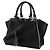 Fendi Petit 2Jours Leder 2way Tasche Schwarz - Ansicht 2