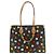 OnTheGo MM Monogram Vernis Tote Bag Louis Vuitton LV×YK Braun Mehrfarben