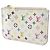 Pochette Cle Monogram Multicolore di Louis Vuitton - Portamonete Bianco - vista 2