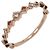 Autre Marque K10 Gelbgold-Diamantring canal4℃ Golden