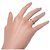 Autre Marque Pt900 Platin-Diamantring Silber - Ansicht 2
