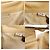 Timeless Borsa a Spalla in Pelle di Agnello Coco Mark di Chanel Beige - vista 14