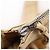 Timeless Borsa a Spalla in Pelle di Agnello Coco Mark di Chanel Beige - vista 15