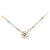 Autre Marque Collana in diamante Au750 4℃ Rosa