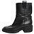 Chanel Schwarze Lederstiefel - Größe EU 38,5 (UK 5,5)